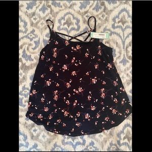 NWT Fella Latice Back Detail Knit Tank